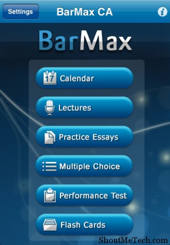 BarMax CA app