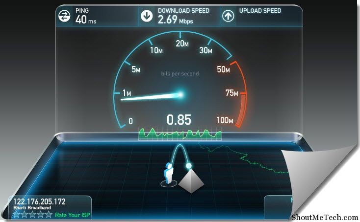 online download speed test