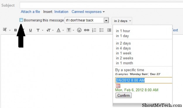 boomerang for gmail troubleshoot