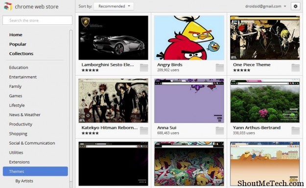 google chrome themes customize your own themes