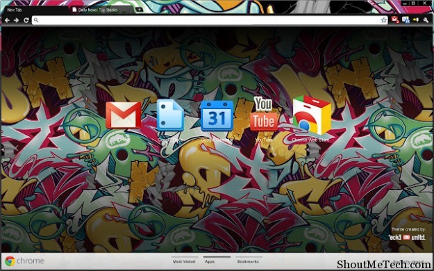 Marc Ecko theme for Chrome