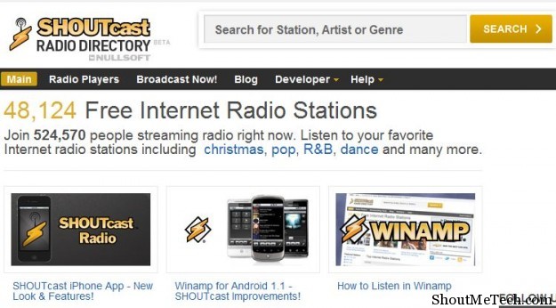 ShoutCast Radio