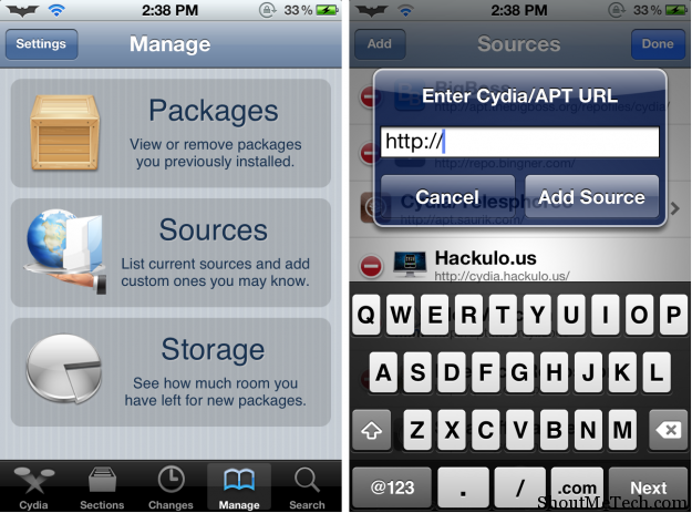 Adding Repo to Cydia