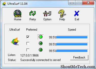 ultrasurf proxy