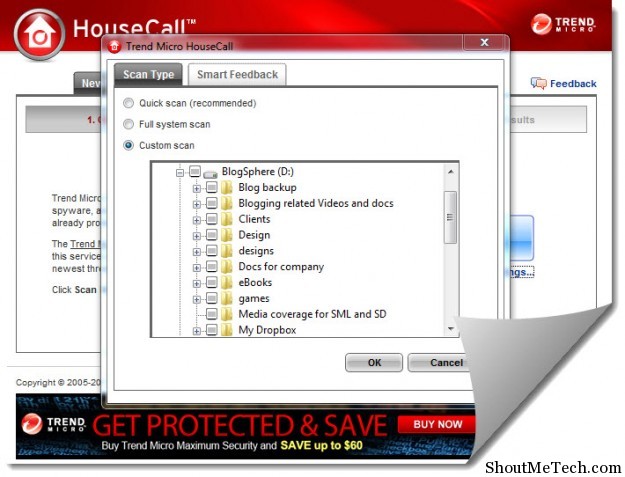 housecall Online Virus Scan