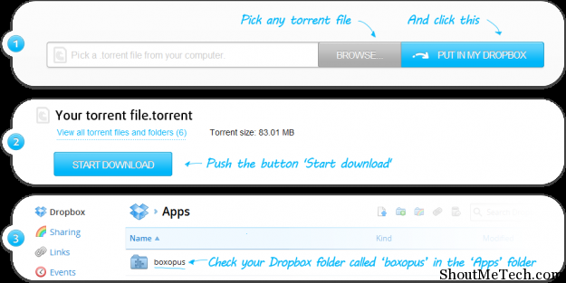 Dropbox torrent downloader