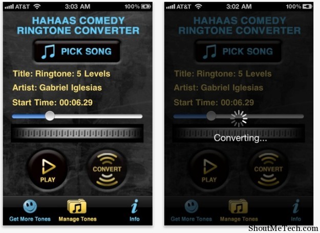 iPhone ringtone converter