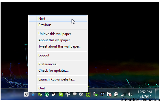 Kuvva windows wallpaper changer