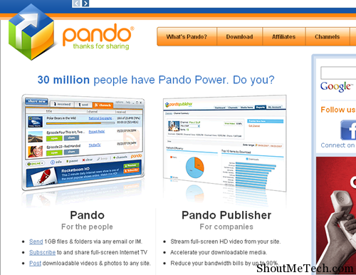 Pando File Share