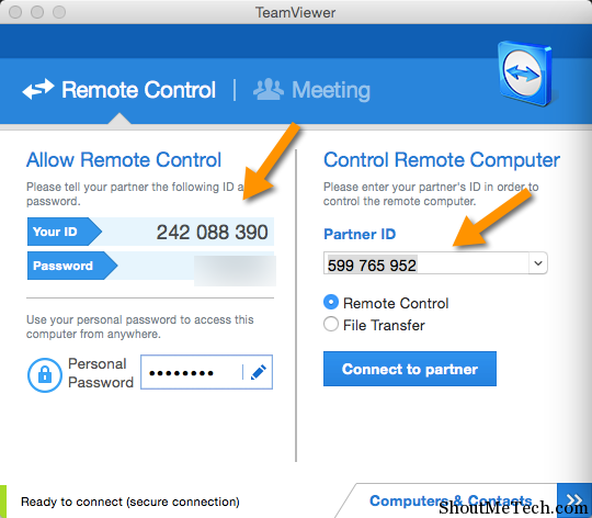 teamviewer remote control iphone send email settings