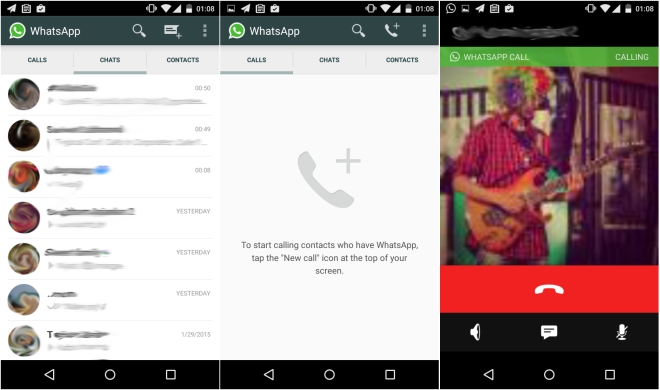 Enable Whatsapp voice calling