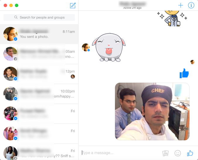 desktop facebook messenger for mac