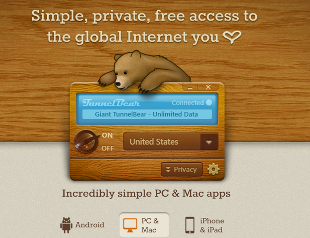 tunnelbear vpn pricing