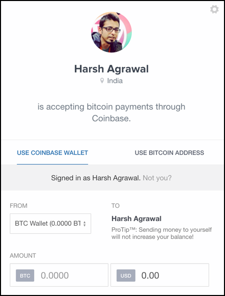 how to buy bitcoin on coinbase from cash wallet steps