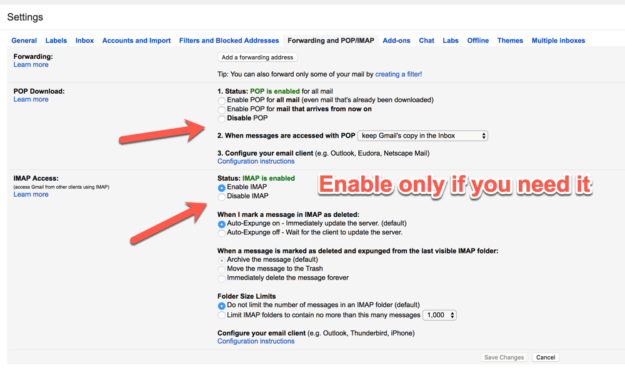 Gmail-POP-IMAP-Settinga