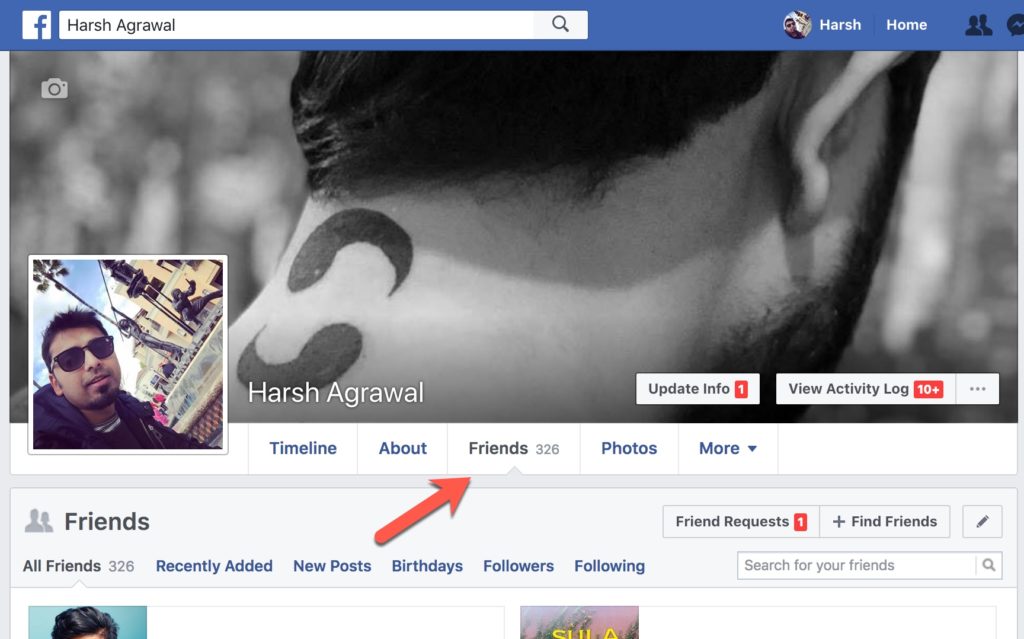 How to Hide Facebook Friend List from Others