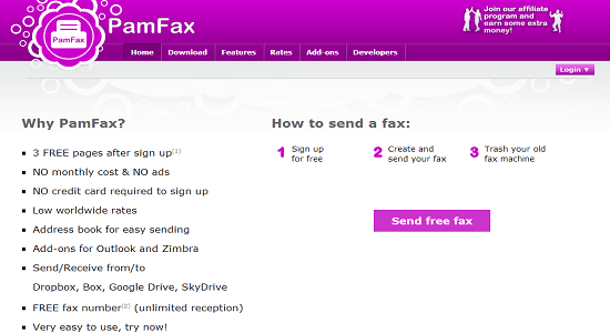 how to send free fax from your email