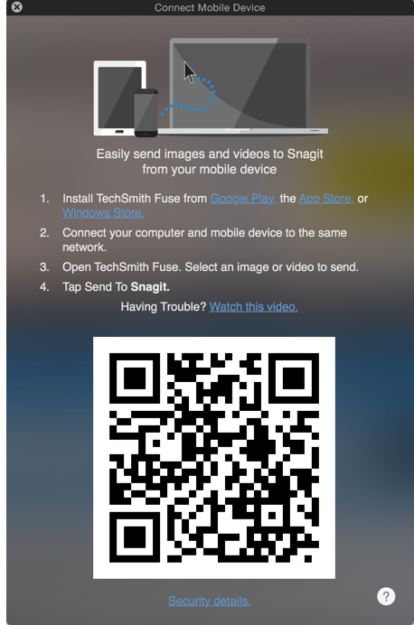 Connect-mobile-device-to-Snagit
