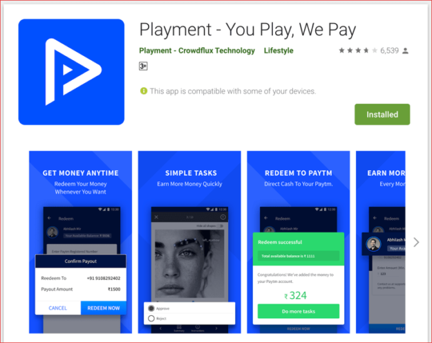 apps to earn money on google play